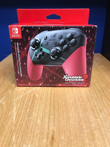 Control joystick inalámbrico Nintendo Switch Pro Controller Japon xenoblade chronicles 2