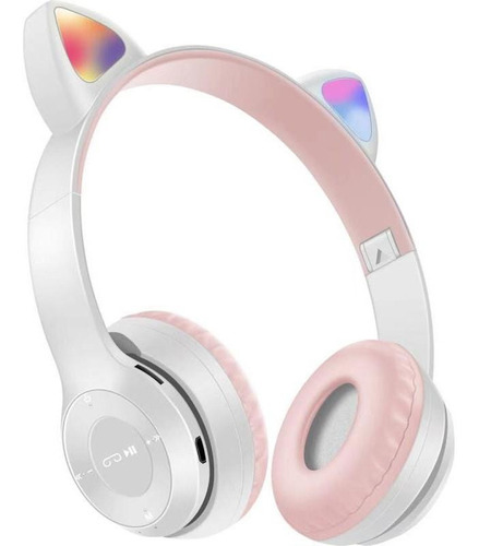 Audifonos Mp3 Cat Rgb Wireless Headphones P47m