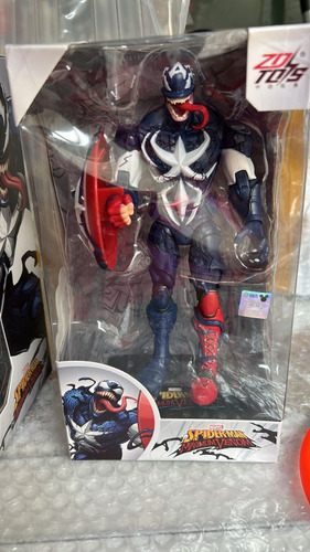 Venomized Captain America Zd Toys (Usado)