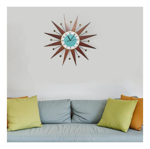 . Movimiento De Barrido De Relojes De Pared De Cocina.