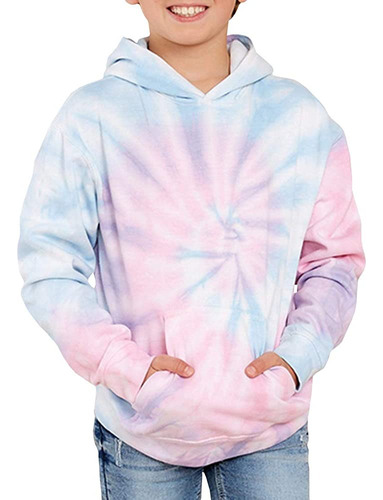 Sudadera Tie Dye Para Niños Sudadera Con Capucha