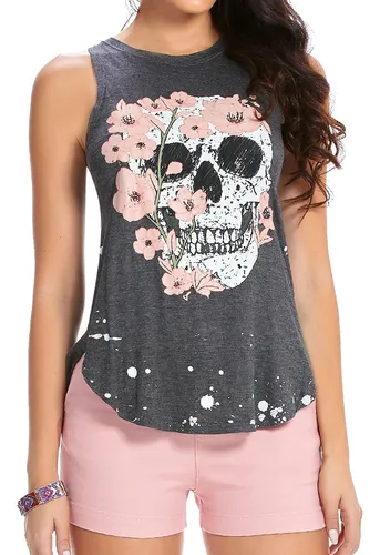 Playeras sin manga mujer hot sale