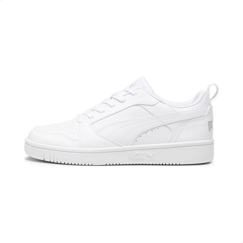 Tenis Puma Rebound V6 Low color blanco - adulto 25.5 MX