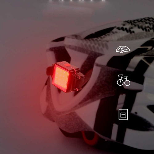 Luz Para Scooter Luces Bicicleta Recargable Knog Led Ciclism Color Negro