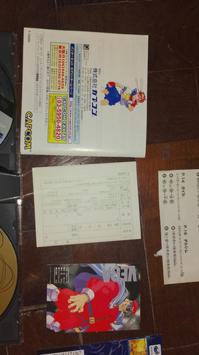 Juego Street Fighter 2 Collection (2) Sega Saturn (orig/jp) (Usado)