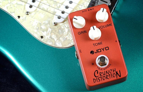 Pedal de guitarra Jf-03 Joyo Lightweight Crunch Distortion True Bypass, color rojo