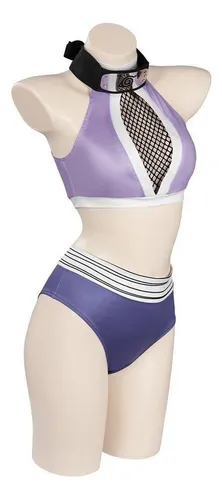 Naruto Hinata Hyuga Sexy Traje De Baño Cosplay Mujeres