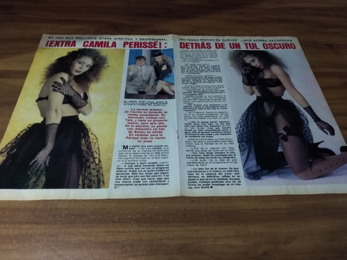 (ak171) Camila Perisse * Clippings Revista 2 Pgs * 1983 (Usado)