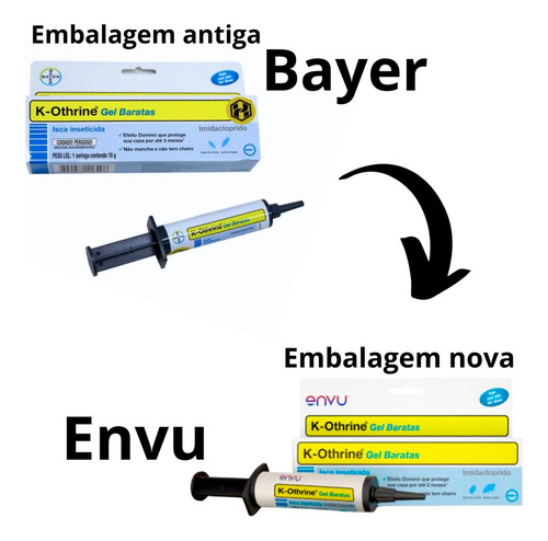 Bayer\Envu K-Othrine Gel para barata 10g