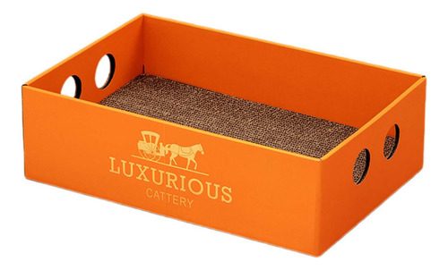 Caja Rascadora Para Gatos, Tablero Rascador Portátil,
