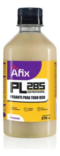 Pegante Para Madera Afix Pl285 X 375 Ml - Uso Profesional