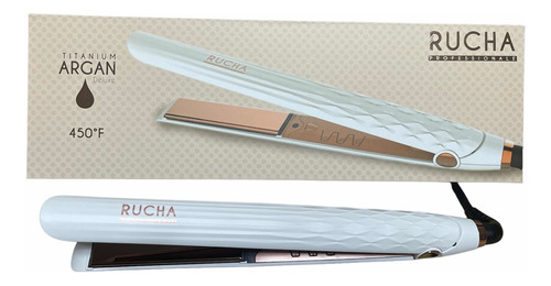 Plancha Para Cabello Rucha Titanium Argan Deluxe Prof/origin