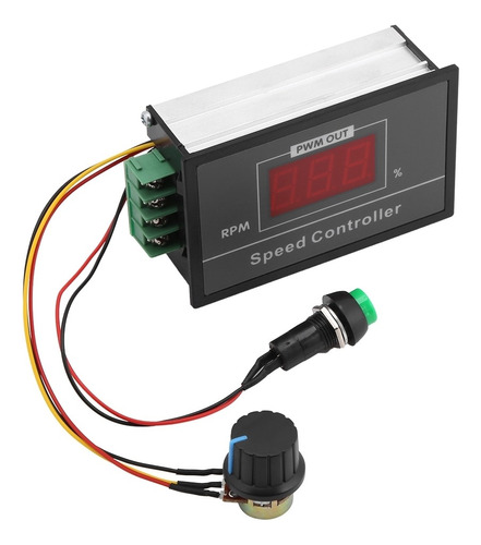 Controlador De Velocidad Dc 6-60v 12v 24v 36v 48v 30a Pwm Dc