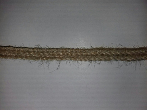 Galon Trenza De Yute 8 Mm X 10 Mtrs