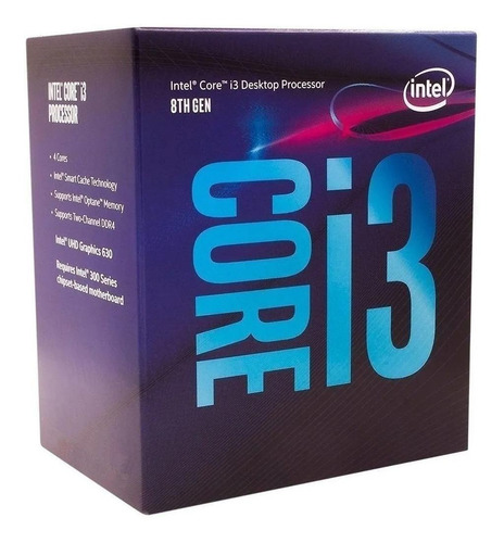 Procesador Intel Core I3-8100 Con Gráficos Integrados