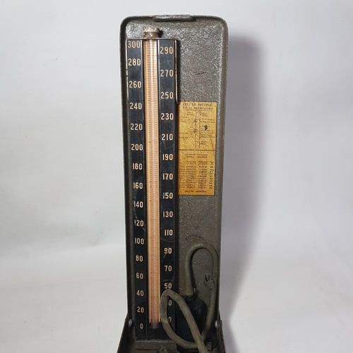 Imagen 2 de 7 de Antiguo Tensiómetro Con Caja Metal Mag 59511