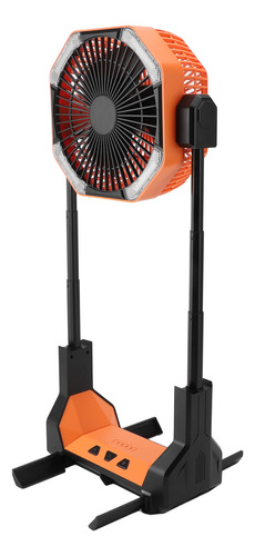 Ventilador Recargable Portátil Plegable Para Acampar, 8000 M