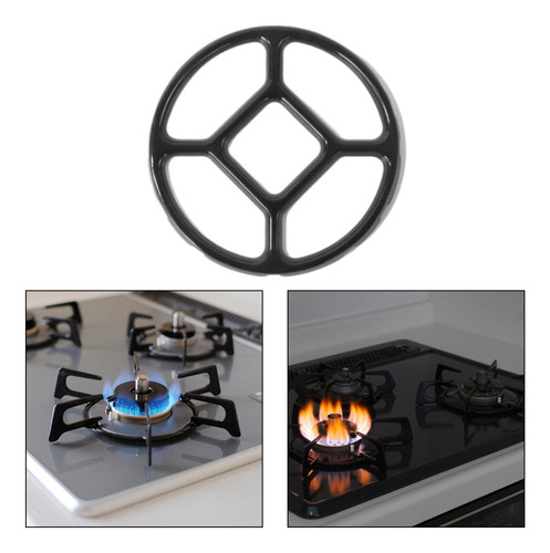 Wok Rack Anéis De Gás Redutor Wok Suporte Fogão A Preto