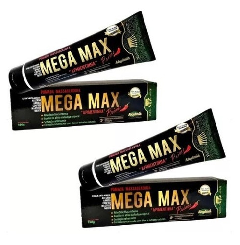Pomada Mega Max Pimentinha Prime Alquimia 150g - 2unid