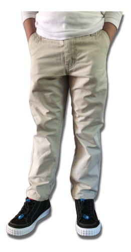 Pantalon Niño 5n101-iv13 Beige Maui And Sons