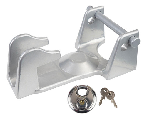 Cerradura De Cuello De Cisne Para Remolque Cerradura Plata
