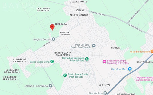 Lote En Venta - Barrio Parque Glenmore - Pilar - Con Escritura - Sin Expensas