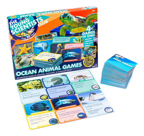 The Young Scientist - Juegos De Cartas De Animales Oceanicos