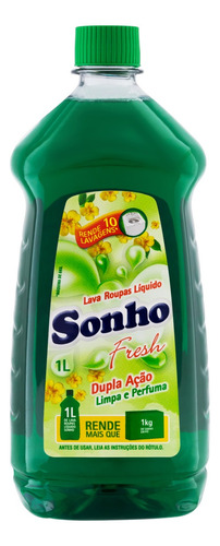 Sabão líquido Sonho Fresh frasco 1 L