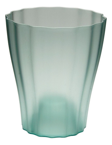 Maceta Tipo Vidrio Para Orquídeas, Modelo Ola 13 Cm Rehau Color Transparente Cristal