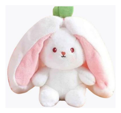 Conejo De Pascua Peluche Reversible Cojín Kawai Antialérgico