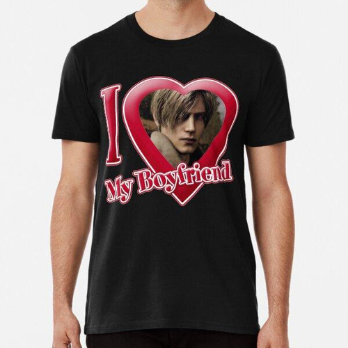 Remera Amo A Mi Novio Leon Kennedy Algodon Premium