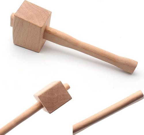 Kidenei Mazo De Madera De 9,6 Pulgadas, Mazo De Madera De 80
