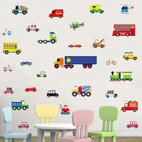 B Stickers De Juguete For Pared De Coche, Vehículos, Habita