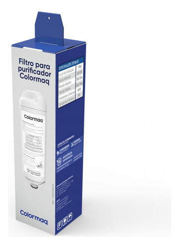 Refil Filtro Purificador De Água Colormaq Eletronico Acqua