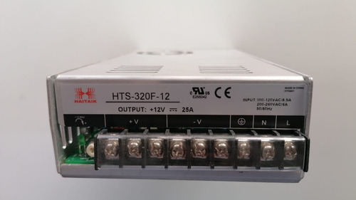  Hts-320f-12 Fuente Conmutada 320w 12vdc/25a , Hts-320f-12 F