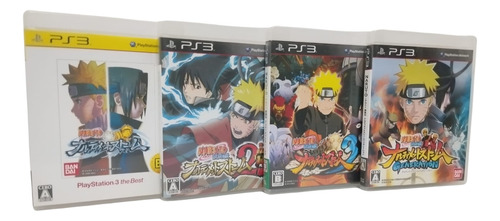 Naruto Shippuden Ultimate Ninja Storm Combo Ps3 Japonês (Recondicionado)