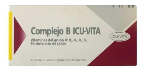 Complejo B Icu X 40 Comprimidos