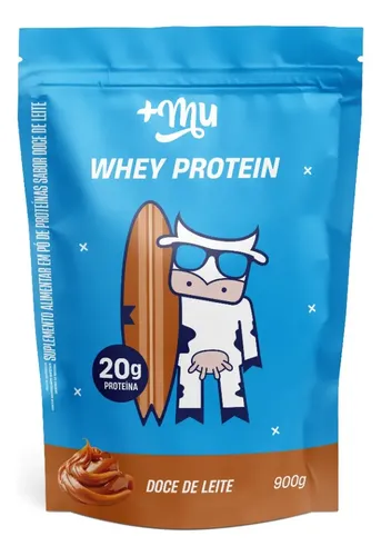 Whey Concentrado 900g Mu Doce de Leite