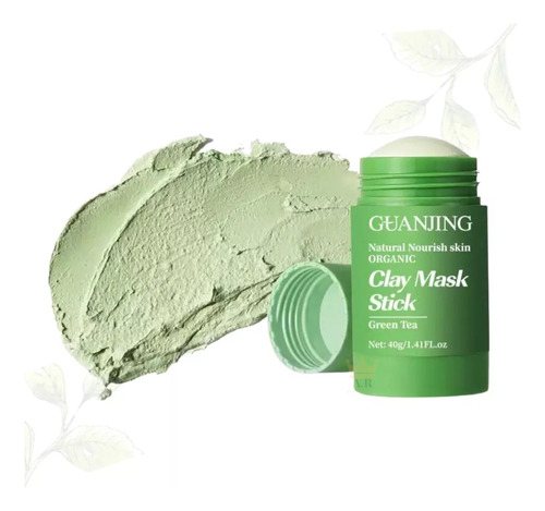 Mascarilla Facial De Limpieza Te Verde En Barra