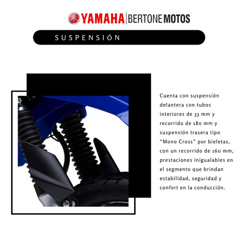 Imagen 5 de 15 de Yamaha Xtz 150 Bertone Motos