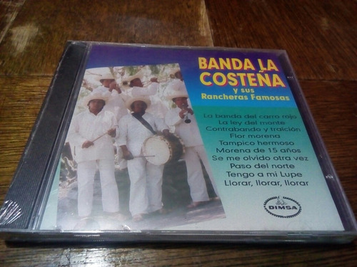Cd Banda La Costena Y Sus Rancheras Famosas Nuevo