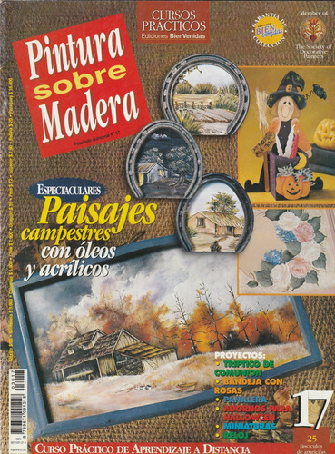 Revista Pintura Sobre Madera  N° 17 - Con Moldes