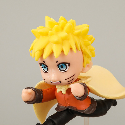 Set De 6 Figuras De Naruto Shippuden Anime Coleccionables