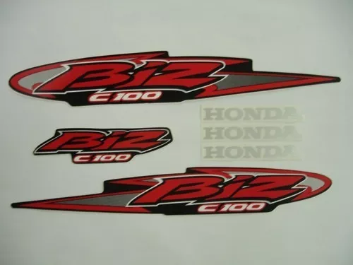 Kit Adesivo Honda Biz 125 Es 2008 Preto