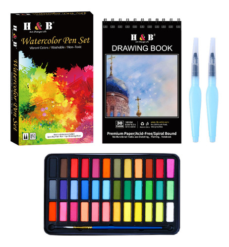 Art Paint.pen/ Kit Art.2.brush Book 36 Pinting