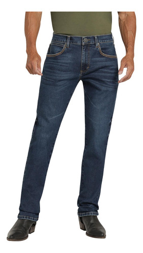Jeans Vaqueros Hombre Wrangler Slim Straight 01