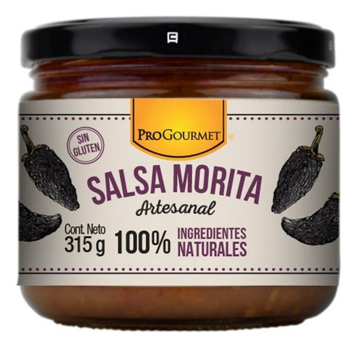 3 Pza Salsa Morita Progourmet Artesanal 315 G