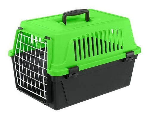 Jaula Transportadora Para Perros Y Gatos 6kg Neon Colors