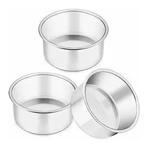 Comprar Teamfar 4 Inch Cake Pan, Mini Cake Pan Panes De P92de