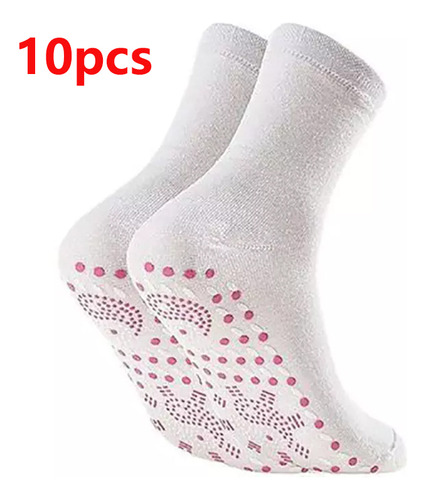 10 Pares De Calcetines De Terapia Magnética Para Masaje Con